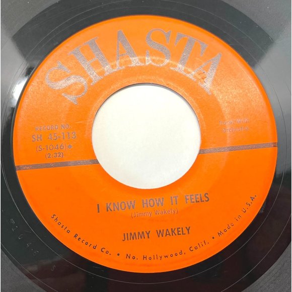 Jimmy Wakely Out in the Cold Again / I Know How it Feels 45 Country Shasta - Picture 2 of 4